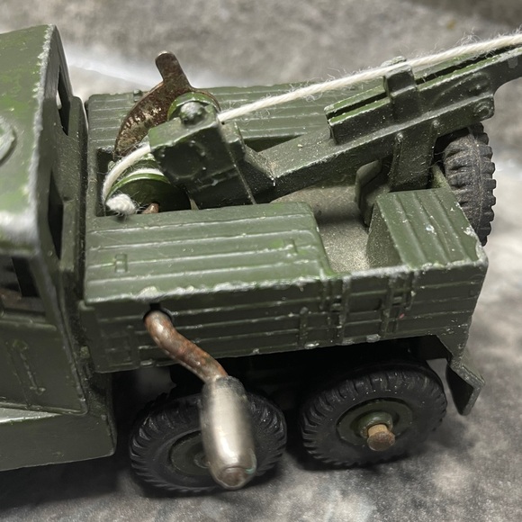 Dinky Supertoys Meccano Recovery Tractor Tow #661 Green Made In England - Picture 6 of 12